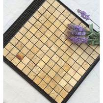 Antique stone mosaic tile antique marble Gold Dragon waist line wall sticker background wall bar cultural fossil