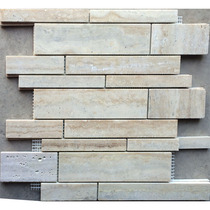 Marble mosaic wall stickers background wall rice yellow cave stone bathroom cultural fossil logo bar stone living room