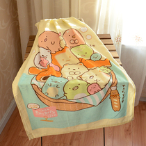 Corner Pure Cotton Cartoon Adult Bath Towels Soft Absorbent 120 * 60cm Cute Full Cotton Big Towel Lovers