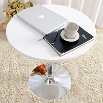 Fashion bar table home high small round table coffee table dining table conference negotiation table lifting and lowering rotating bar table