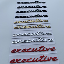 New Paramera Side Mark Executive Lengthened Sign Executive Rear Leaf Board English Letter Car Mark 4S