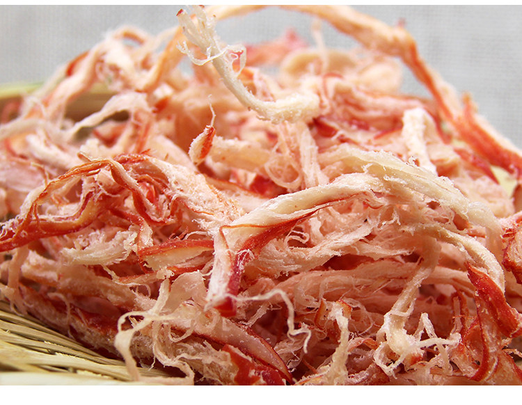 舟山特产手撕丝碳烤干鱿鱼丝100g烧烤鱿鱼干即食零食原味散装包邮