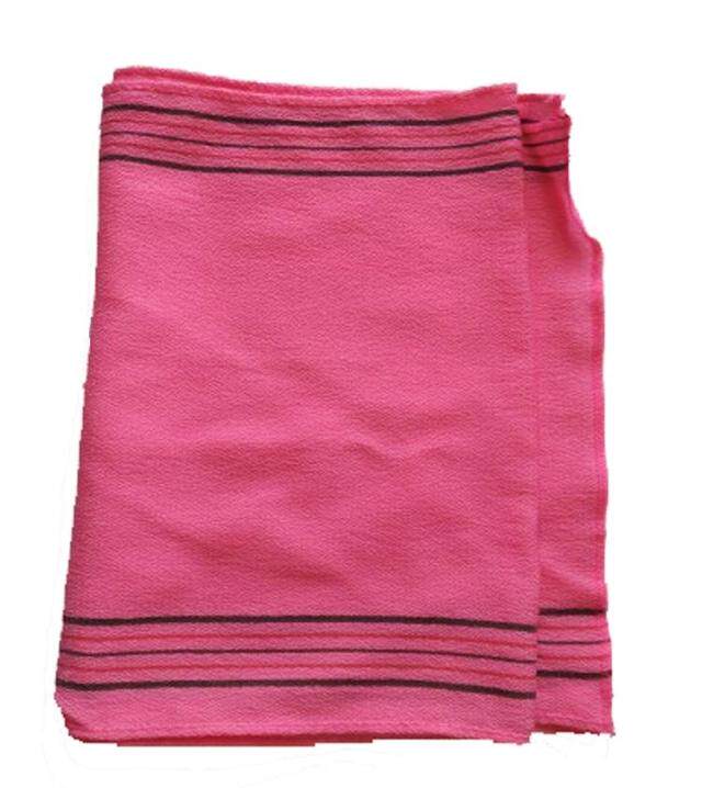 韩国搓澡巾强力搓背巾长条双面洗澡巾磨砂拉条巾搓背不求人1米