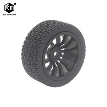 SZCMMOTOR 65MM tire smart car tracking car climbing car wheel toy DIY wheel