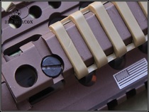 (Xige Shop)BD soft bullet gun water bullet gun ladder-like 20mm guide rail soft glue protective wooden cover four pieces