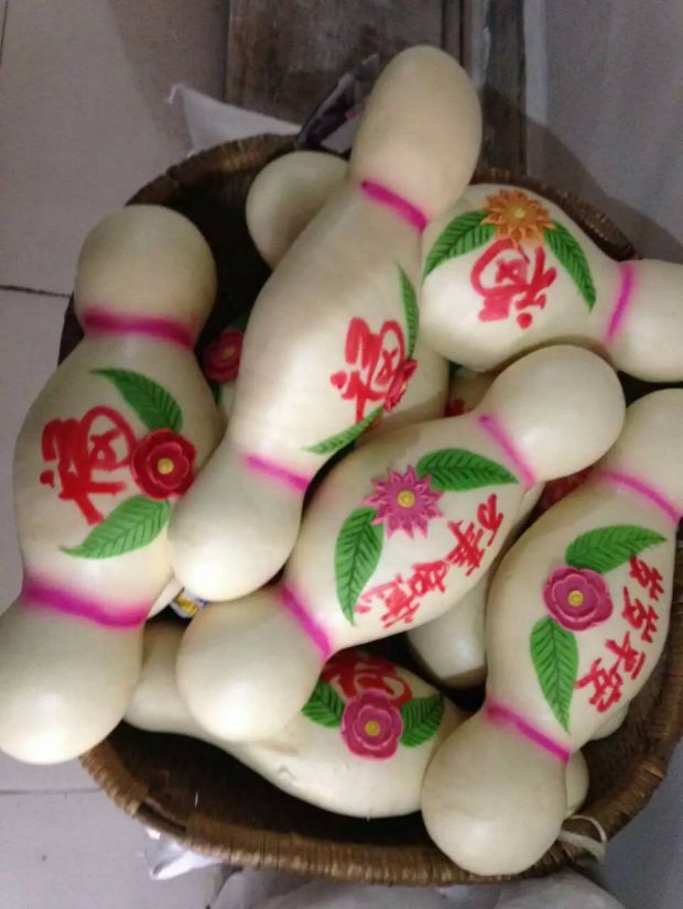 胶东特产烟台喜庆花馒头长命锁喜饽饽结婚生子孩子满月百岁长岁