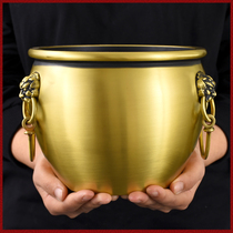 Forbidden City Tank pure copper cornucopia Feng Shui Zhaocai Weicai Living Room Home Home Shop Wangcai Treasure Money Pot