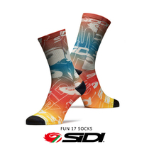 Italy SIDI FUN 17 Moto locomotive sports socks track Sox Spring Summer comfortable riding socks