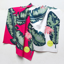 South Korea 2021 new quick-drying bath towel swimming sports beach towel absorbent hot spring big towel blanket seaside can be paved