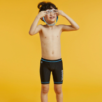 BARREL children Training Jammer indoor swimming sports quick-drying sunscreen five-point sports swimming trunks