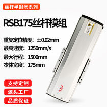 High-precision screw slide table linear displacement table single multi-axis module multifunctional linear motor RSB175
