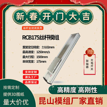 Fully enclosed screw module servo motor linear sliding table rectangular coordinate robot manufacturer aluminum profile RCB175