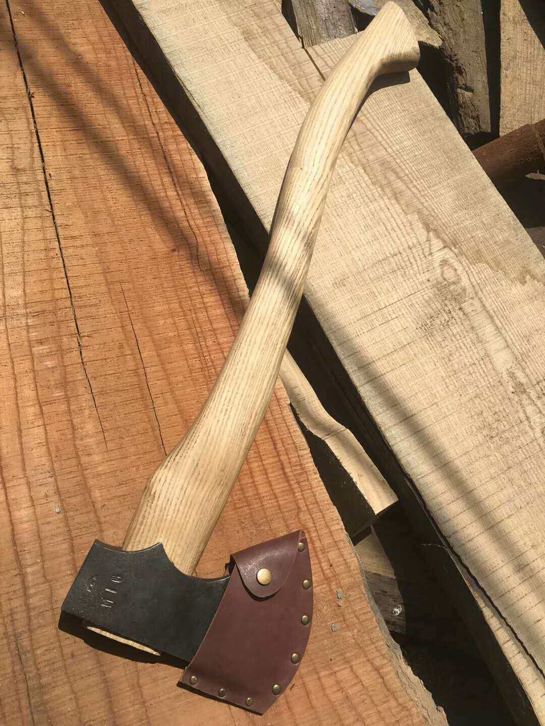 北欧战斧印第安斧子斧头家用镇宅防身女学生安全车用户外野营安防