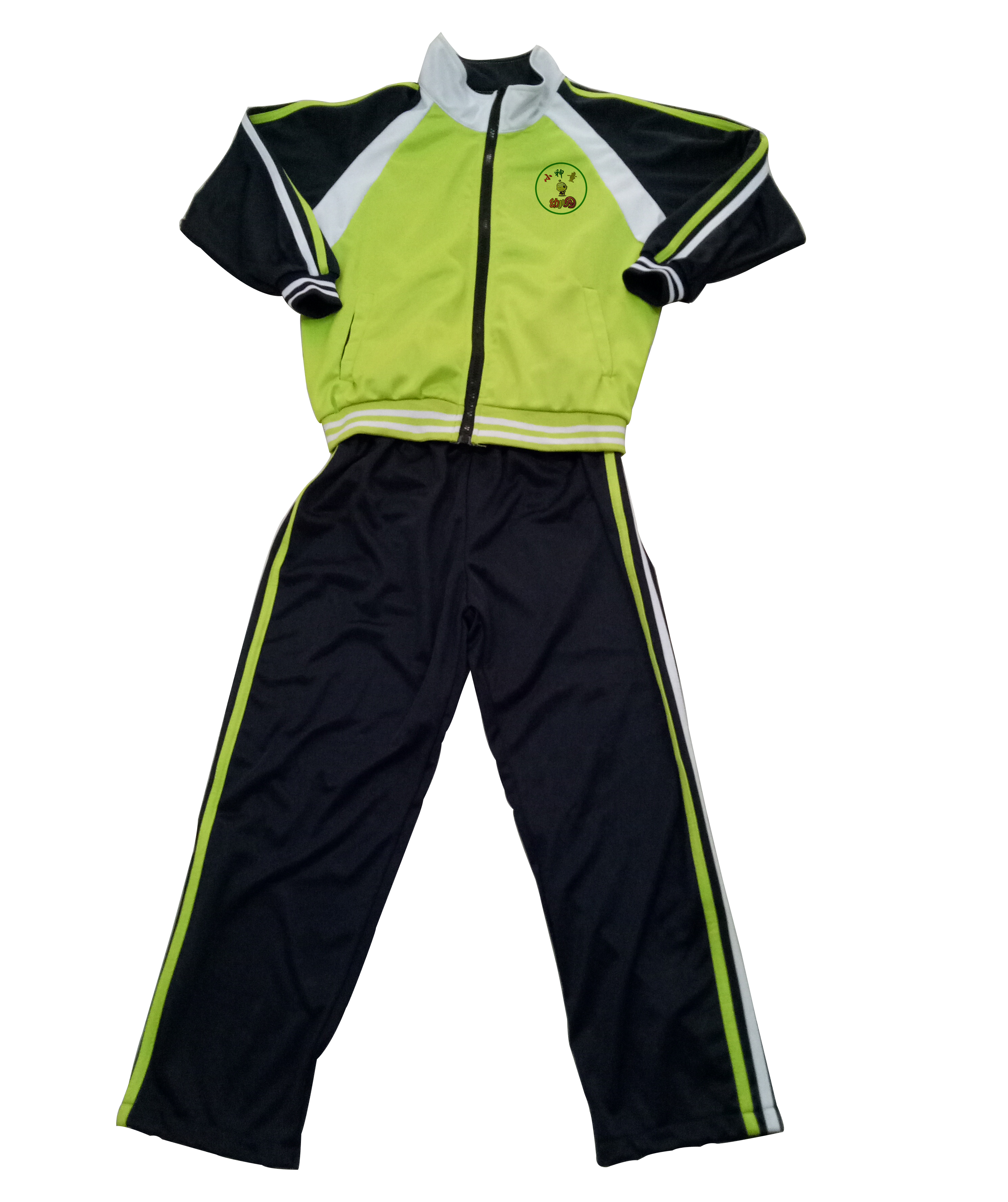 2016新款金光绒幼儿园园服春秋冬小学生校服班服长袖运动套装定制