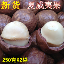 New product New fried nuts New product Big seed Australian cream flavor Macadamia nut 500g snack feeder