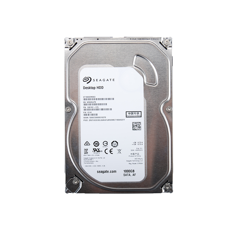 宁美国度 Seagate/希捷 ST1000DM003 1TB台式机电脑机械硬盘1T产品展示图1