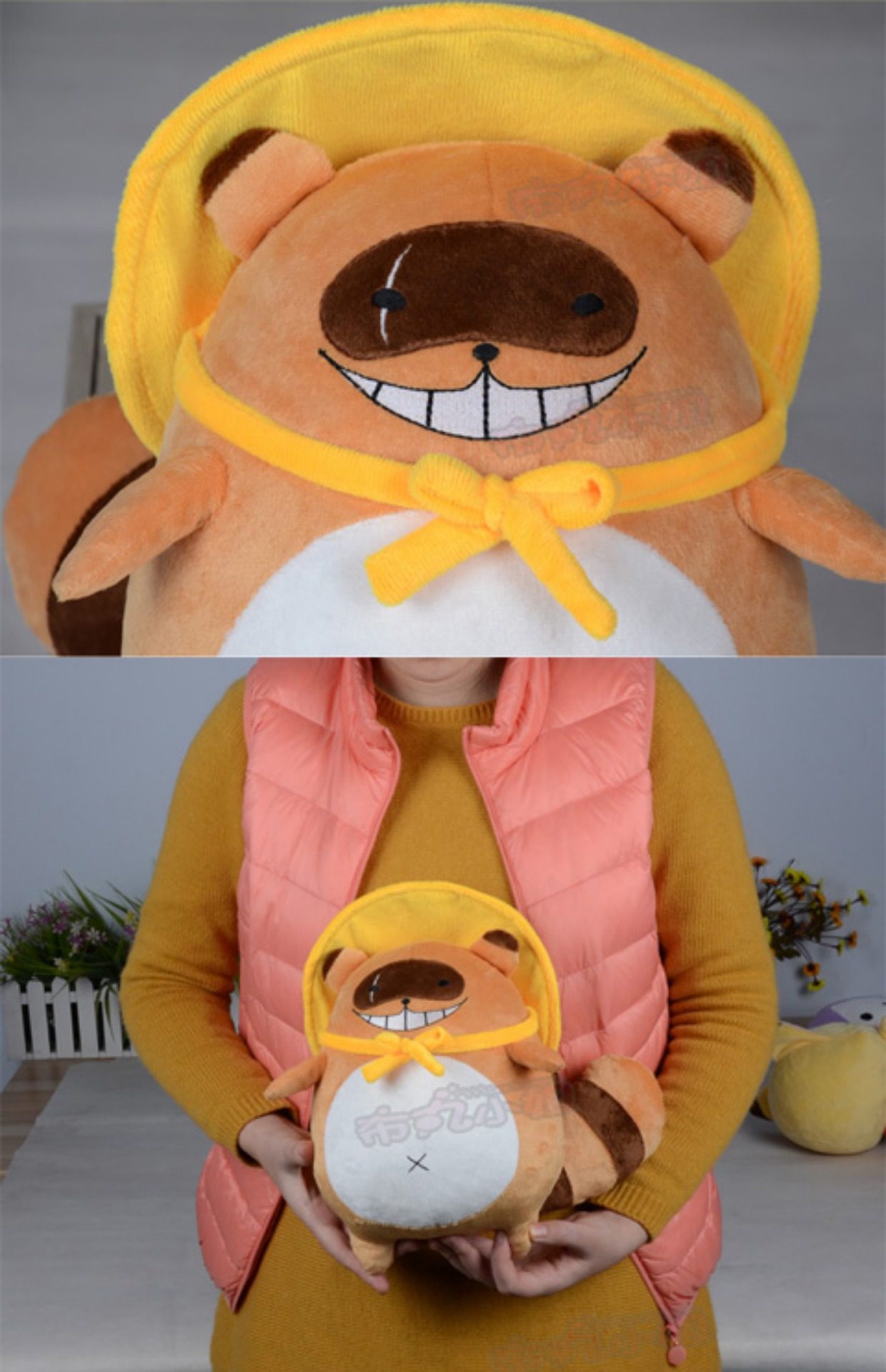 布丸小姐银仙动漫周边信乐狸猫布偶玩偶cosplay道具公仔玩具_双氙车灯