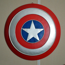 Iron Shield Captain America Punisher Transformers Styling Wall Decor Ornaments Creative Crafts