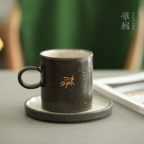 Ya Ji fruit powder hand-made coffee mug mug with handle single Cup