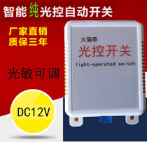 DC12V light control switch photosensitive adjustable