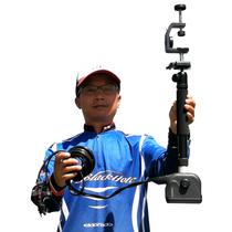 Juju raft fishing watchman fish finder GLS10 probe bracket telescopic 1 8 meters stable non-shaking universal adjustment