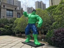 The Avengers League Green Giant Model Pendulum Large Mall Cinema Opening Model 1: 1 Iron Man Sculpture