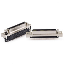 Servo connector SCSI connector SCSICN50P female SCSI HPCN50P female straight elbow plug