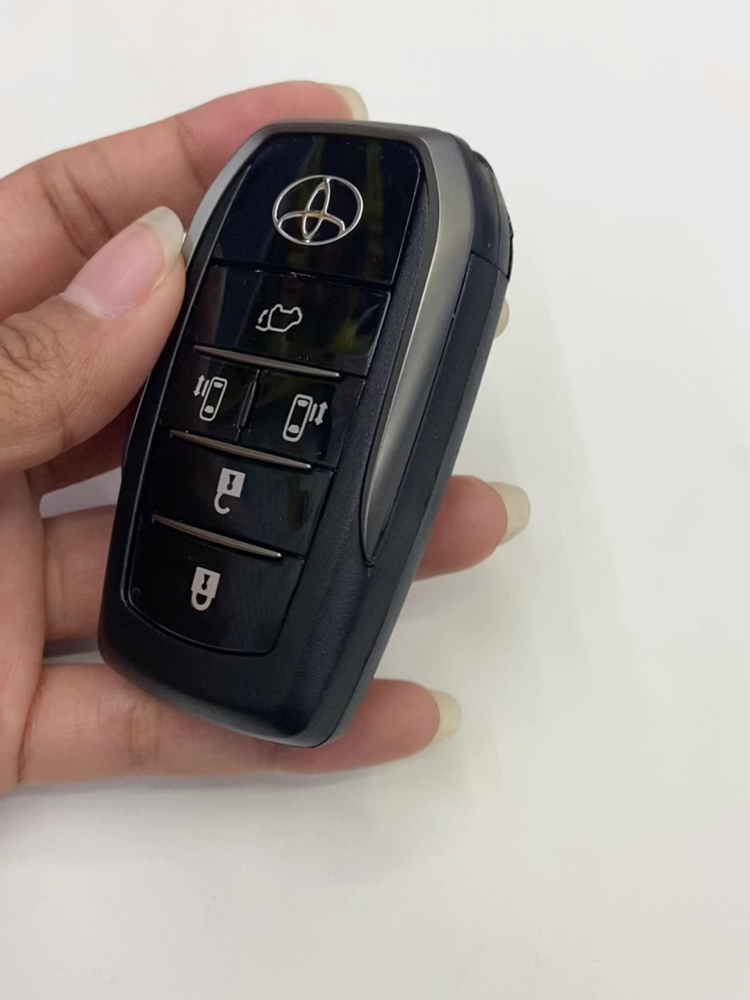 适用于丰田新威尔法埃尔法智能卡5键6键汽车钥匙替换壳