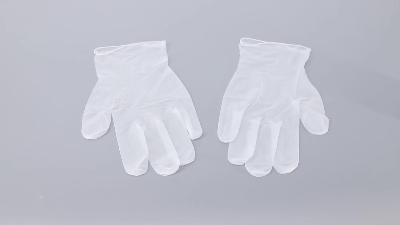 safety vinyl gloves with high quality ce