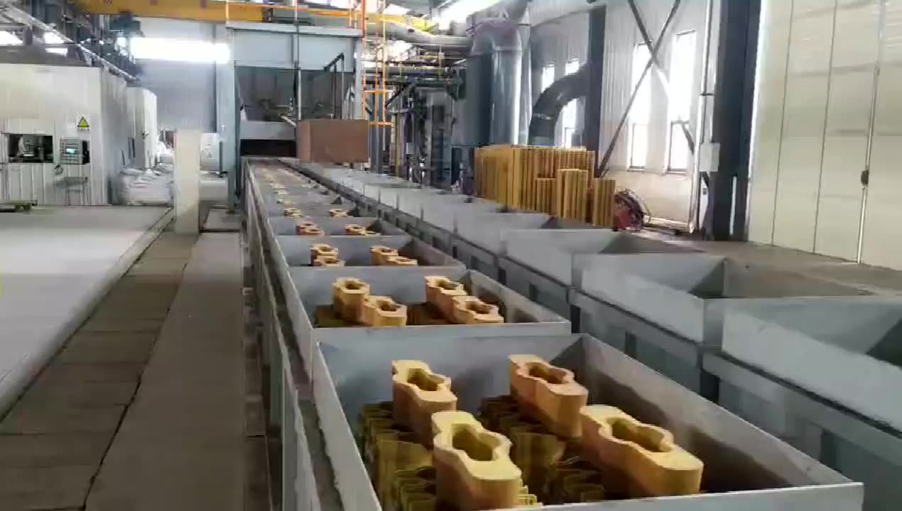 青岛壳型线覆膜砂铸造覆膜砂铸造生产线覆膜砂铸设备青岛华鑫