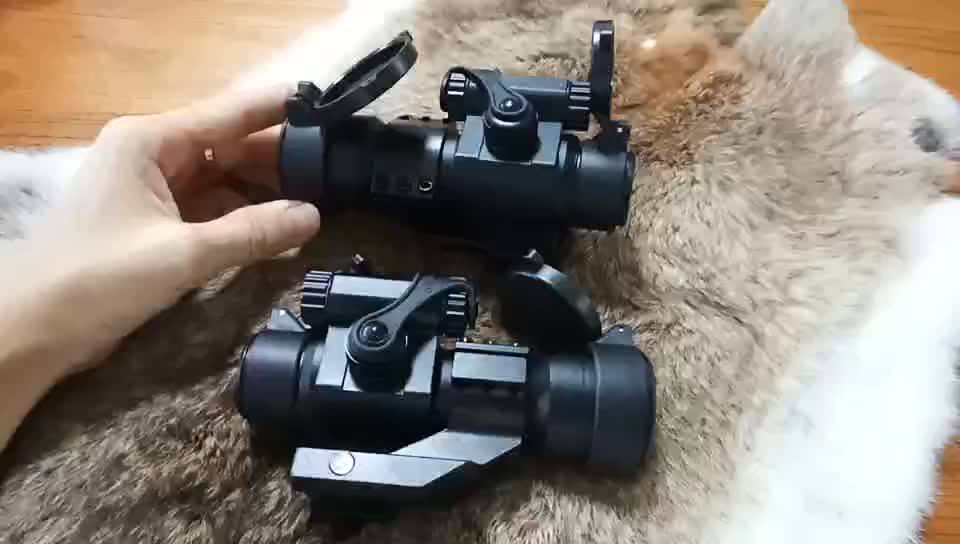 spina optics 30毫米 m2 热敏纤维狩猎瞄准望远镜枪激光瞄准镜带反射