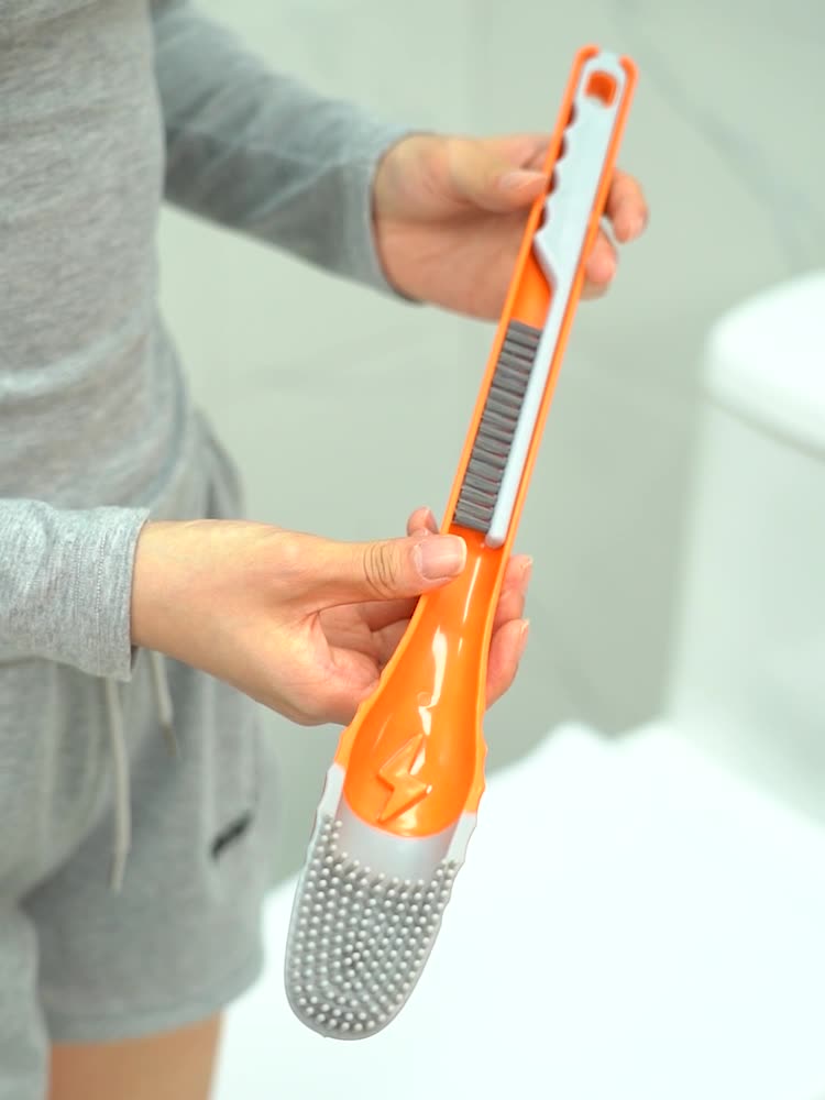 高尔夫硅胶马桶刷家用厕所清洁神器网红厕所刷高颜值耐用马桶刷子