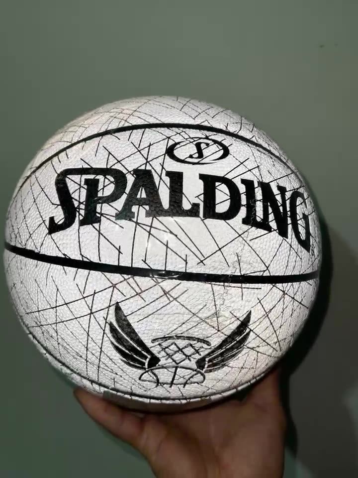 蒂芙尼蓝球珠光紫反光篮球科比24k黑曼巴篮球pu篮球室内外