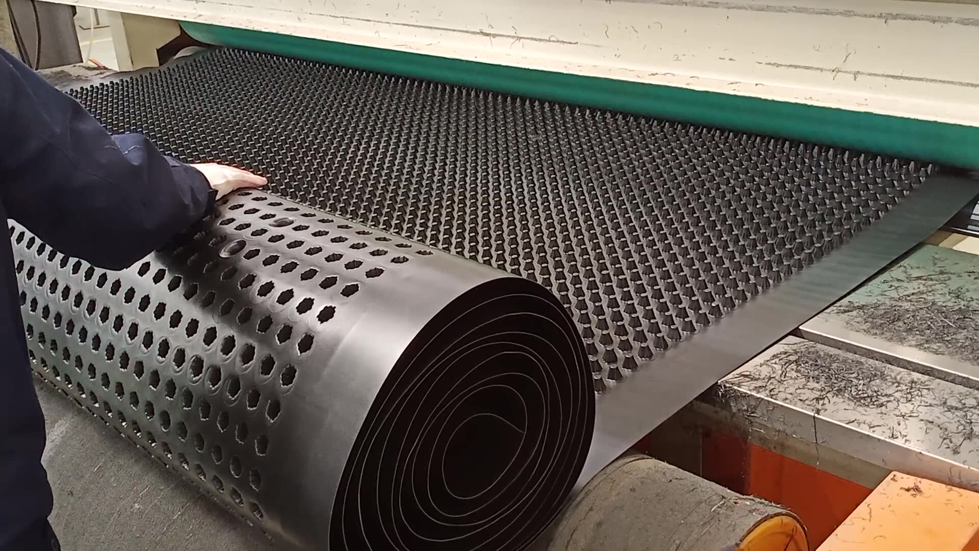 塑料防护排水板 屋顶种植疏水板排水保护板 地下室车库排水板hdpe