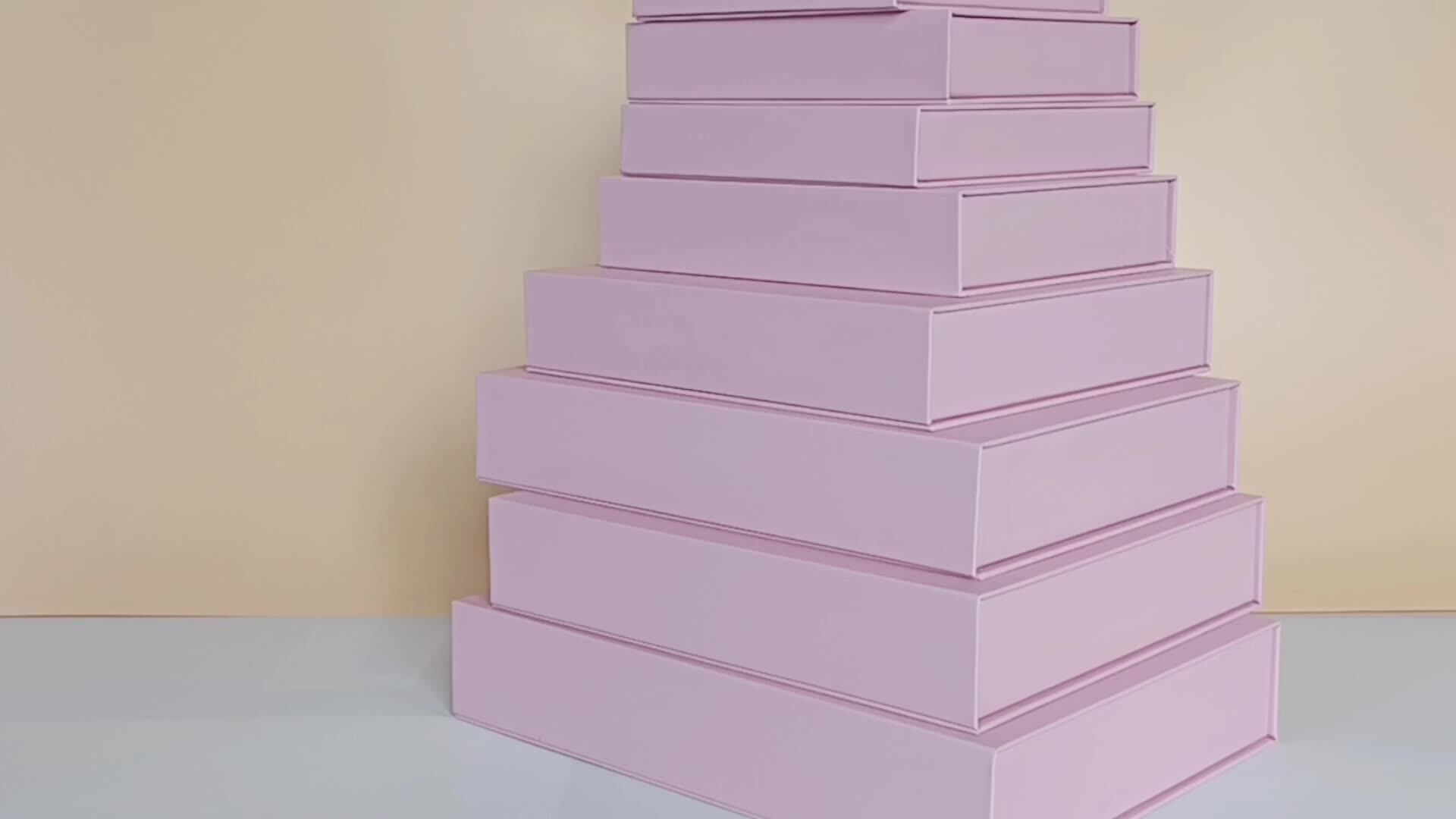 wholesale custom clamshell paper box gift box rts