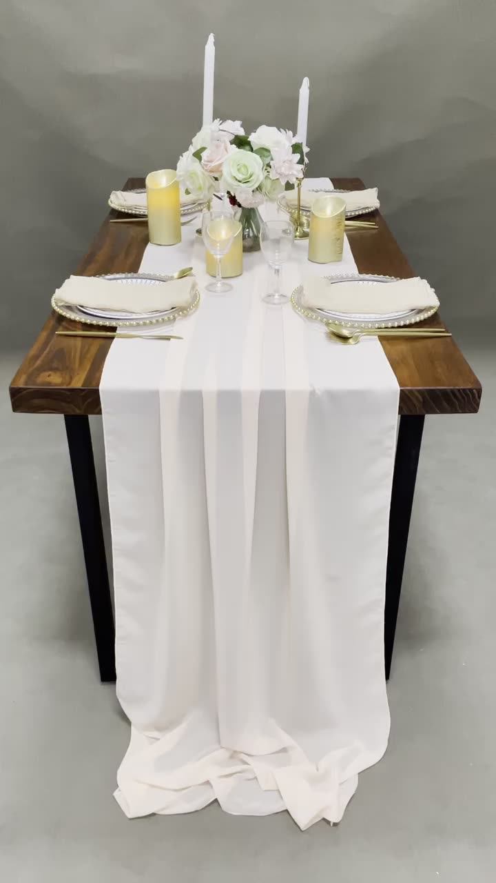 tr018 raffia table runner wedding table floral runner table