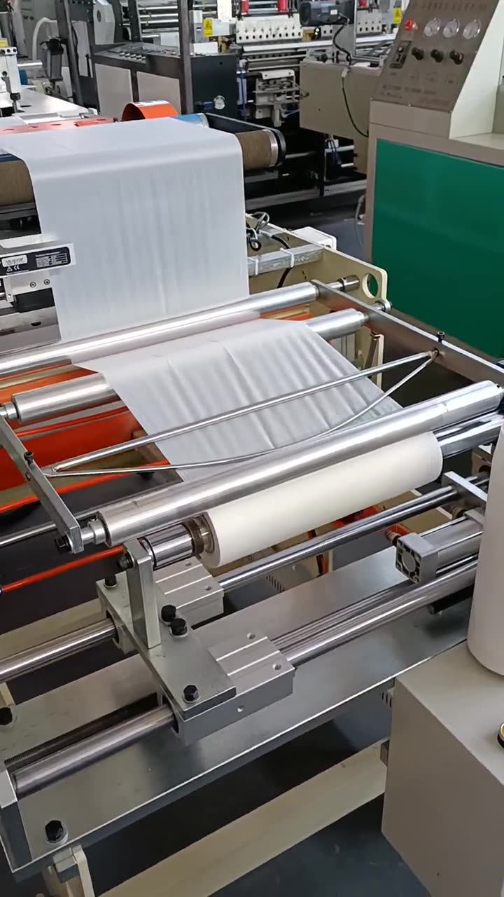 500型连卷制袋机 超市购物袋子机器 功能齐全操作简单 降解袋子-阿里