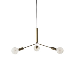 FRANDSEN Danish design brand creative lamp Grand Metro Nordic style restaurant three-head chandelier