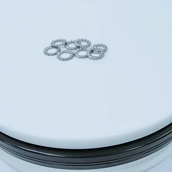 din6798 serrated lock washer, stainless steel serration washer