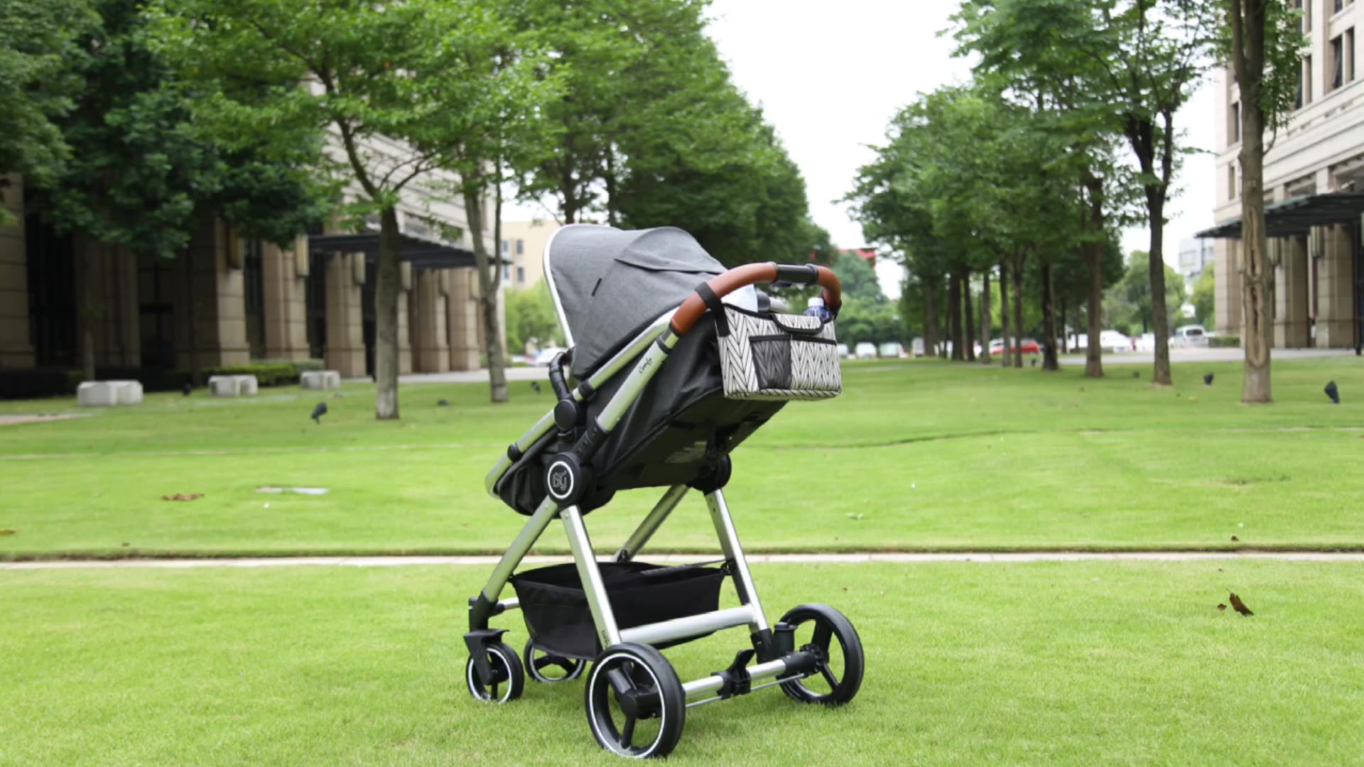 推车收纳袋大型婴儿车绝缘婴儿单肩斜挎包背包