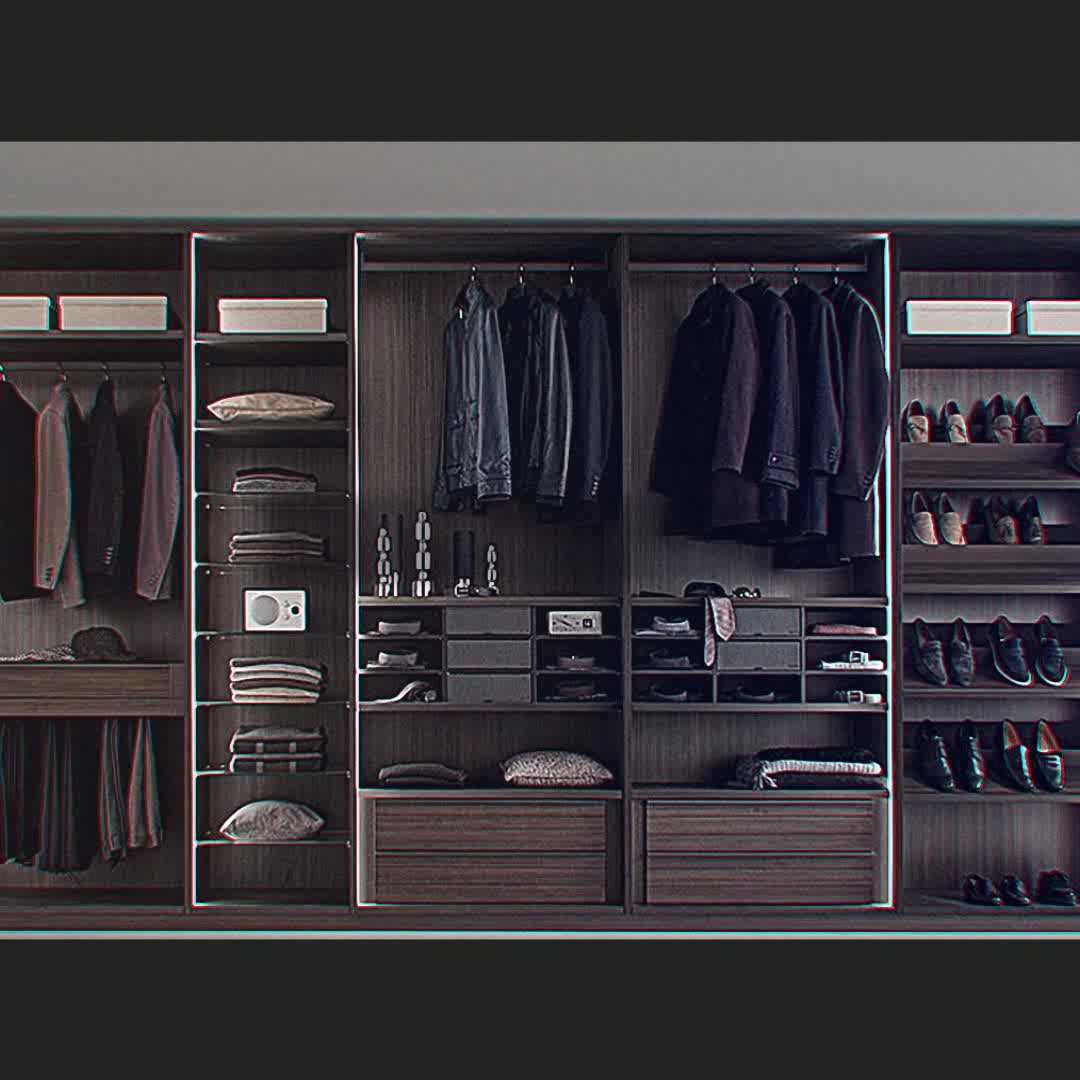 manufacturers direct modern design clear glass wardrobe with