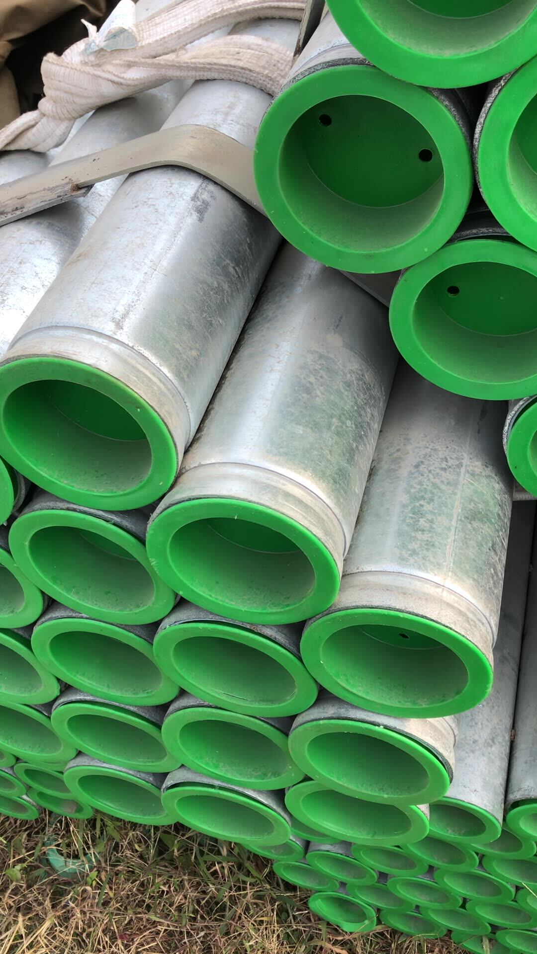 热镀锌衬塑钢管1寸4寸内衬塑镀锌管3dn150冷热水压力管钢塑净水管