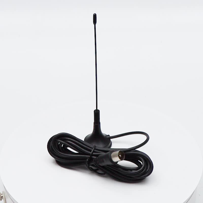 拉杆伸缩天线电视天线全向家用fm收音机调频天线吸盘磁性底座全向
