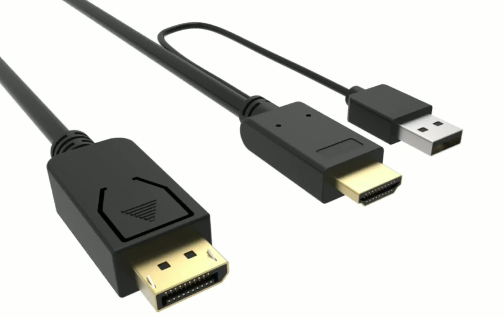 behpex high quality hdmi to dp usb cable 1080p hdmi cable