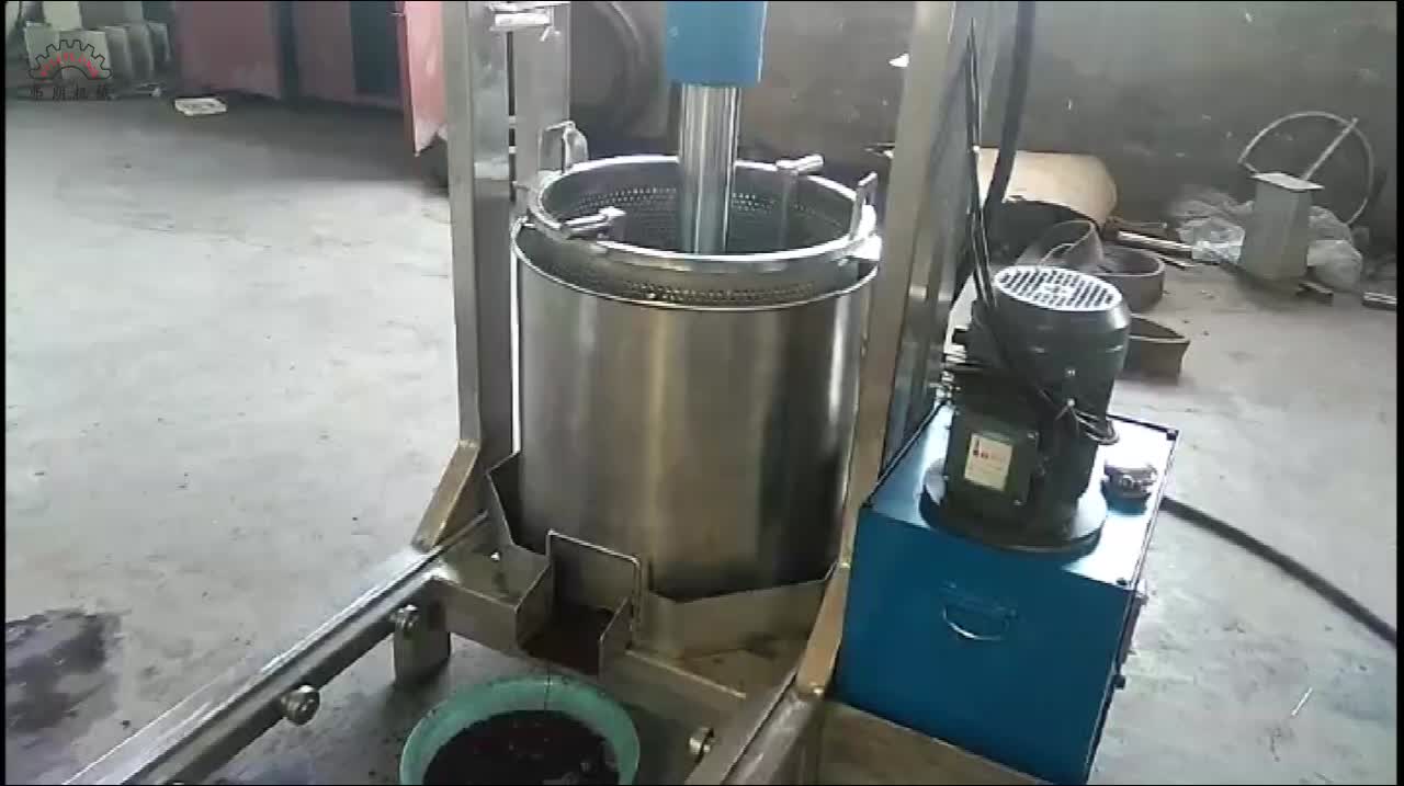 蓝莓收汁压榨机全自动榨菜压榨脱水机液压性酱菜压榨机设备