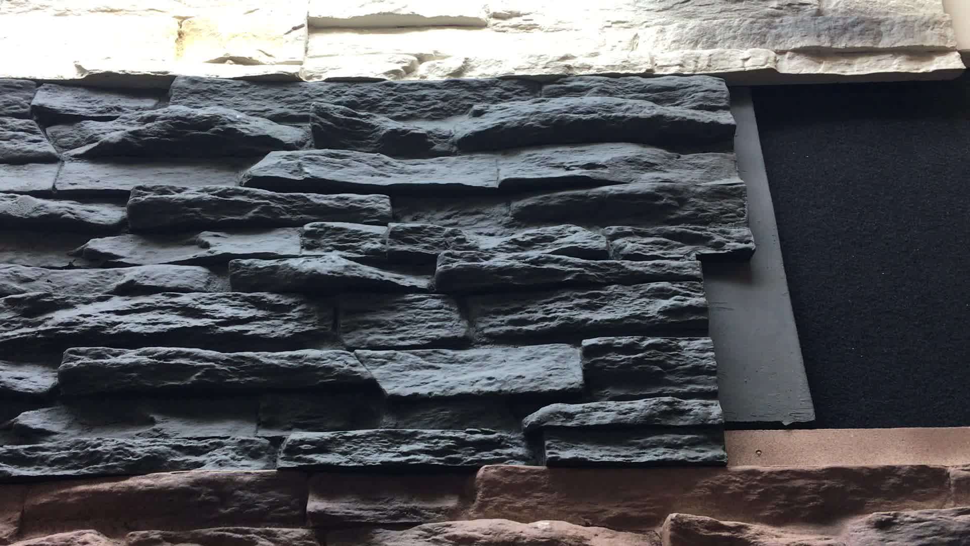 polyurethane 酯石面板 pu 家居装饰文化石 - buy 聚氨酯石材面板,pu