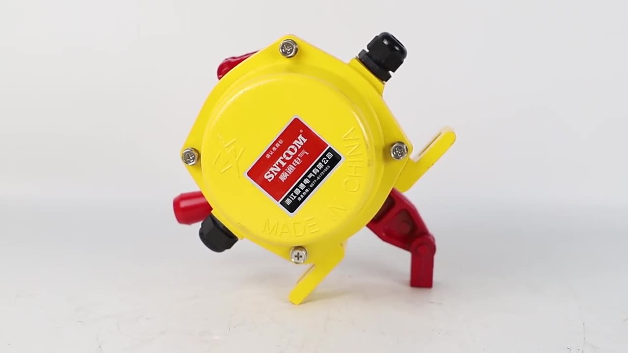 双向拉绳开关klt2ii手动拉线复位皮带机平衡急停开关hfklt212