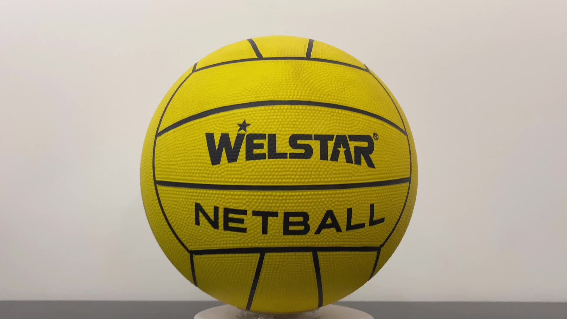 high quality top selling sporting ball rubber bouncy netball bal