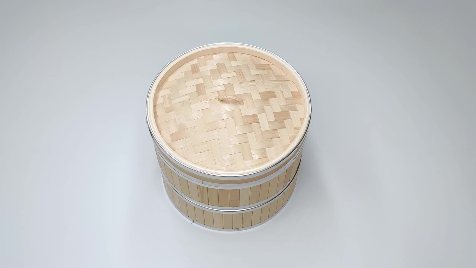 handmade bamboo steamer wooden steamer for dumplings, rice, dim