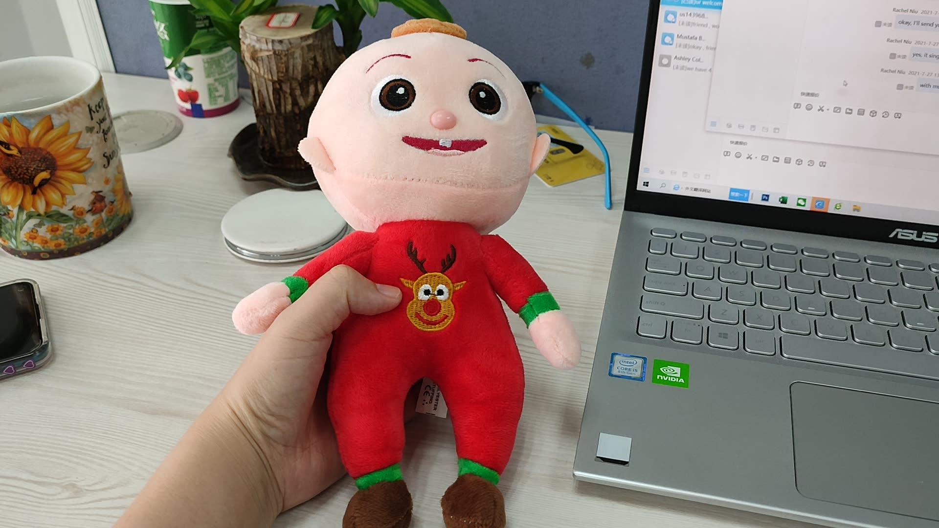 new design christmas gift cocomelon family set co